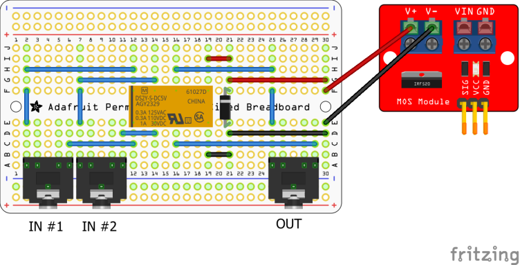 Line-In Audio Switch