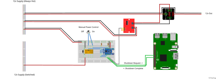 Power Manager Wiring Diagram